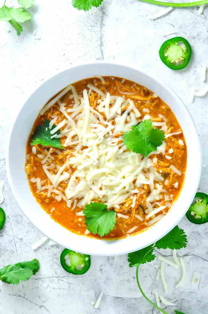 Healthy Chicken Chili Recipe
 Shredded Chicken Chili [Recipe] KETOGASM