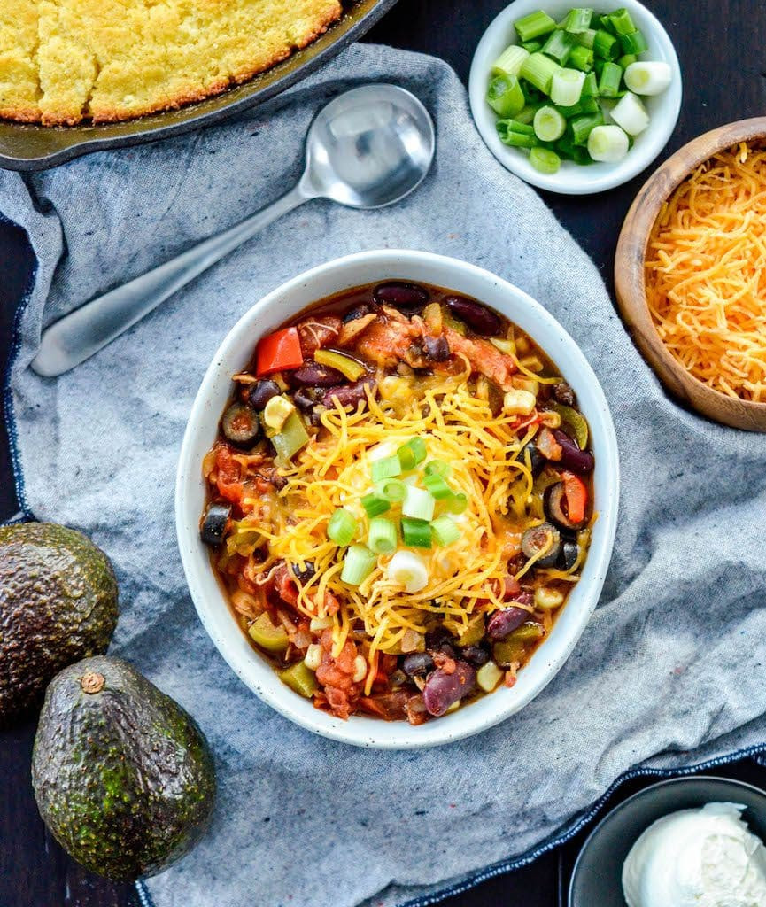 Healthy Chicken Chili Slow Cooker
 Healthy Slow Cooker Chicken Chili JoyFoodSunshine