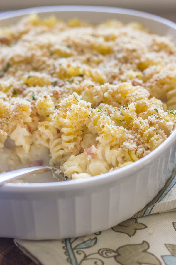 Healthy Chicken Cordon Bleu Casserole
 Chicken Cordon Bleu Pasta Bake Lovely Little Kitchen