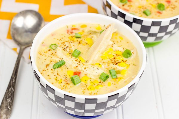 Healthy Chicken Corn Chowder
 Healthy Chicken Corn Chowder