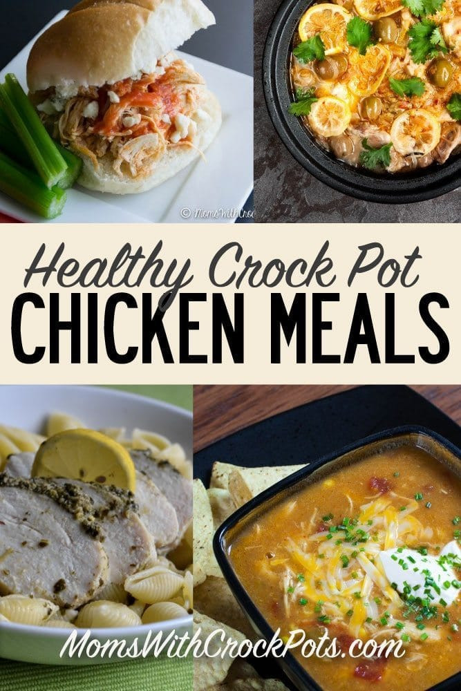 Healthy Chicken Crockpot Dinners
 Healthy Crock Pot Chicken Meals Moms with Crockpots