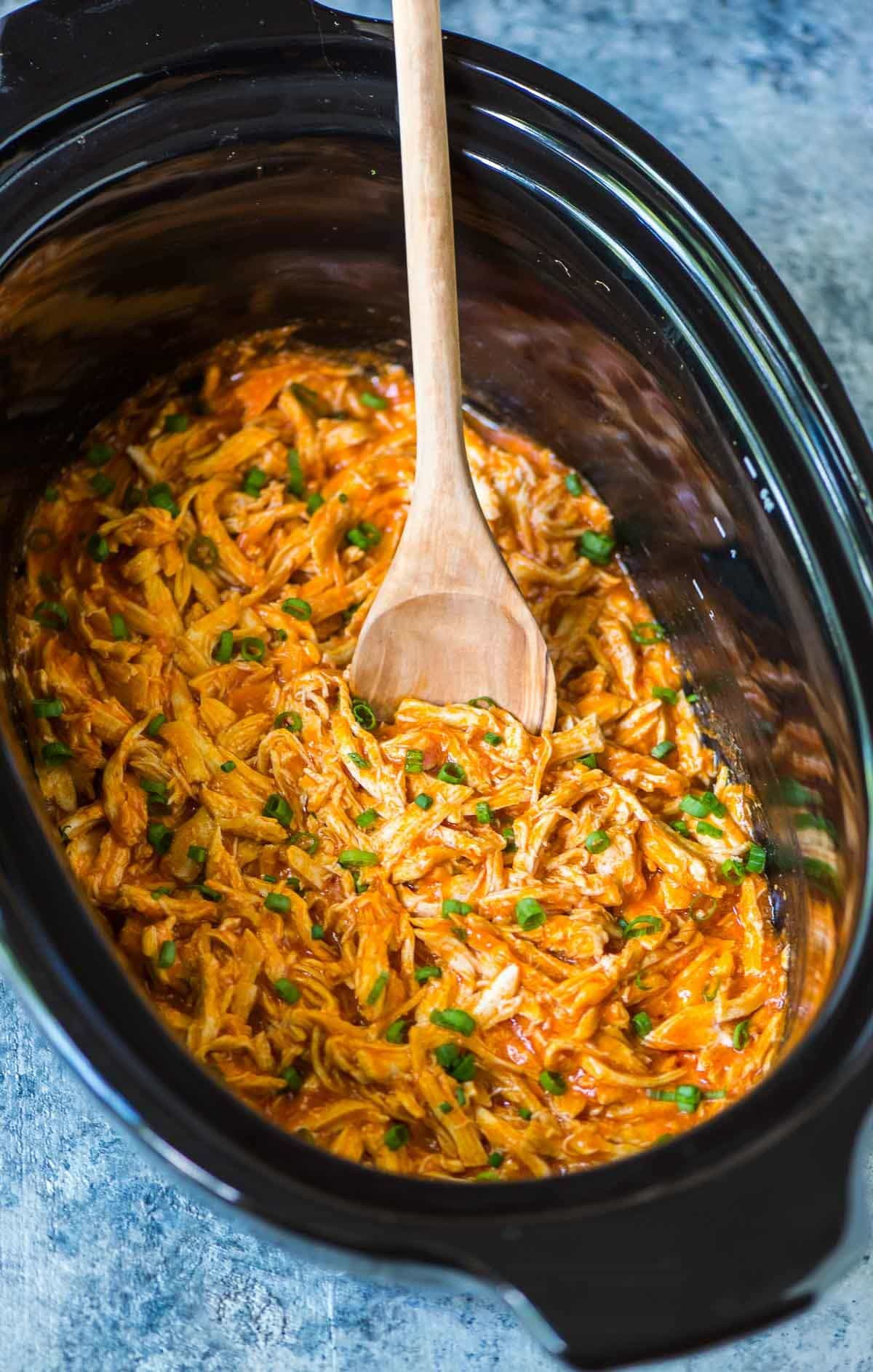 Healthy Chicken Crockpot Dinners
 Healthy Slow Cooker Buffalo Chicken Stuffed Sweet Potatoes