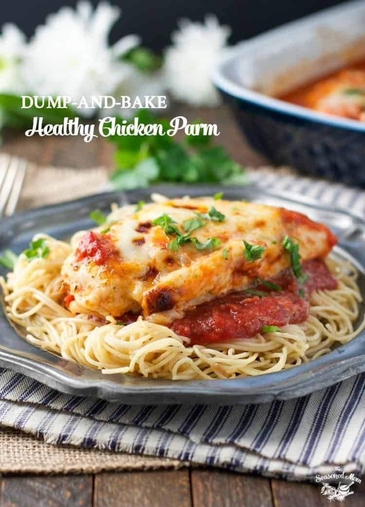 Healthy Chicken Dinners
 Dump and Bake Healthy Chicken Parmesan a Video  The