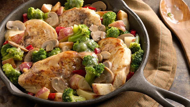 Healthy Chicken Dinners For Two
 Home Style Chicken Dinner Recipe BettyCrocker