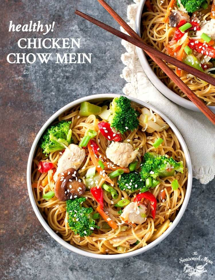 Healthy Chicken Dinners For Two
 Healthy Chicken Chow Mein The Seasoned Mom