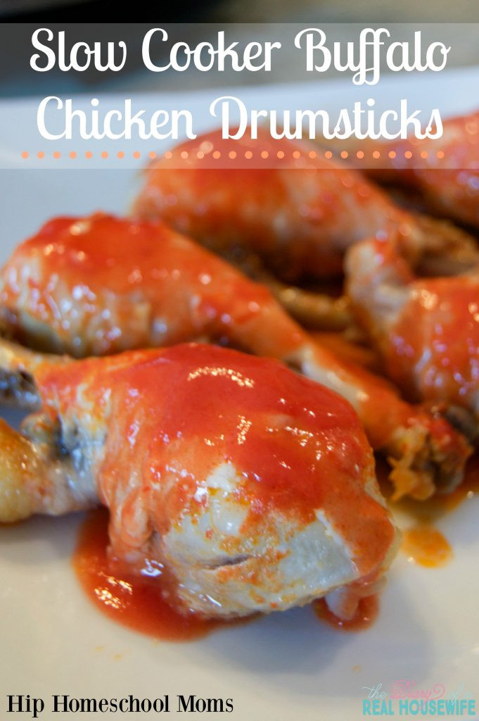 Healthy Chicken Drumstick Slow Cooker Recipes
 Slow Cooker Buffalo Chicken Drumsticks