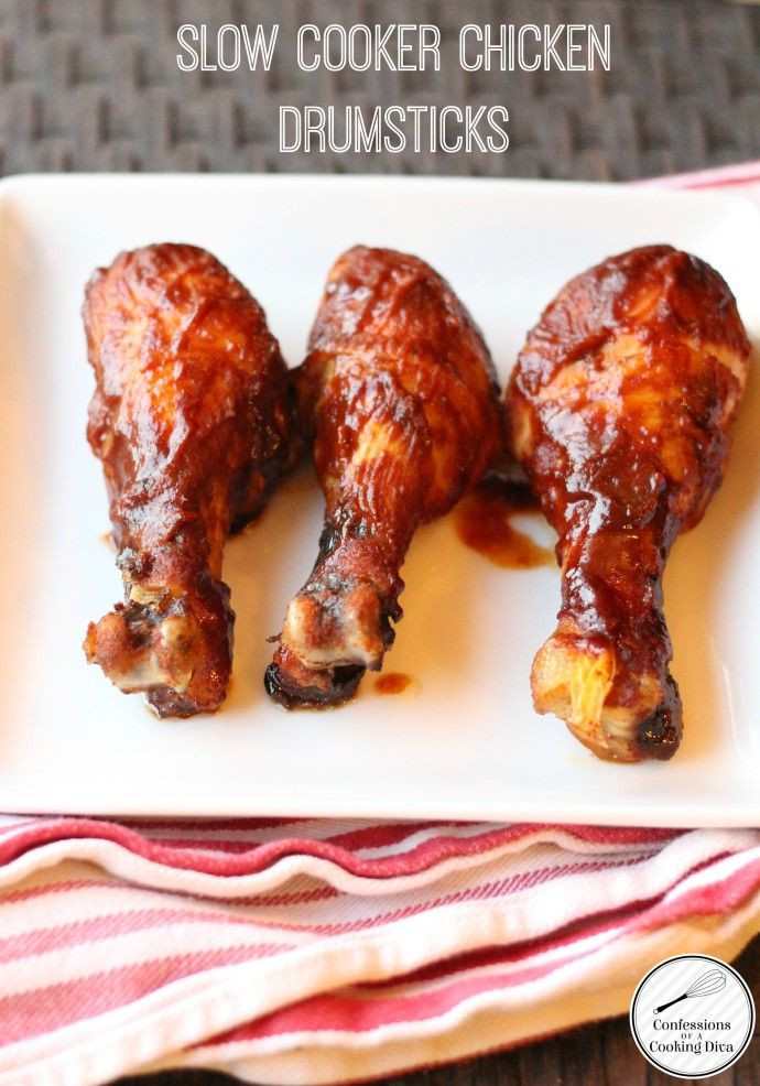 Healthy Chicken Drumstick Slow Cooker Recipes
 Best 25 Chicken drumsticks slow cooker ideas on Pinterest