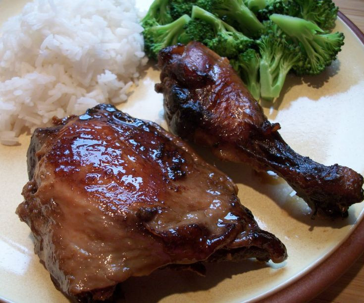 Healthy Chicken Drumstick Slow Cooker Recipes
 Slow Cooker Asian Orange Chicken Thighs and Drumsticks