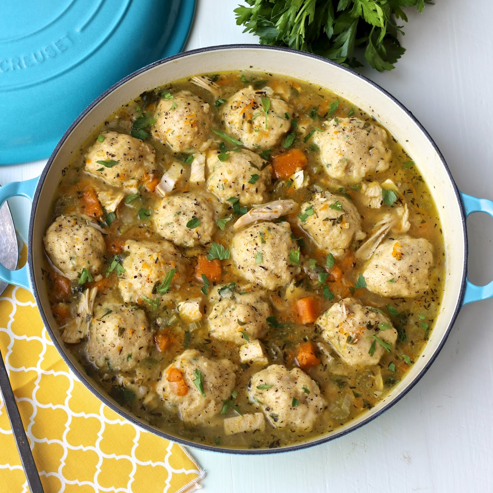 Healthy Chicken Dumplings
 Recipe Resuscitation Chicken and Dumplings