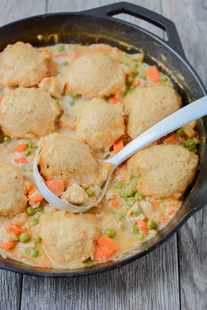 Healthy Chicken Dumplings
 Skillet Chicken and Dumplings