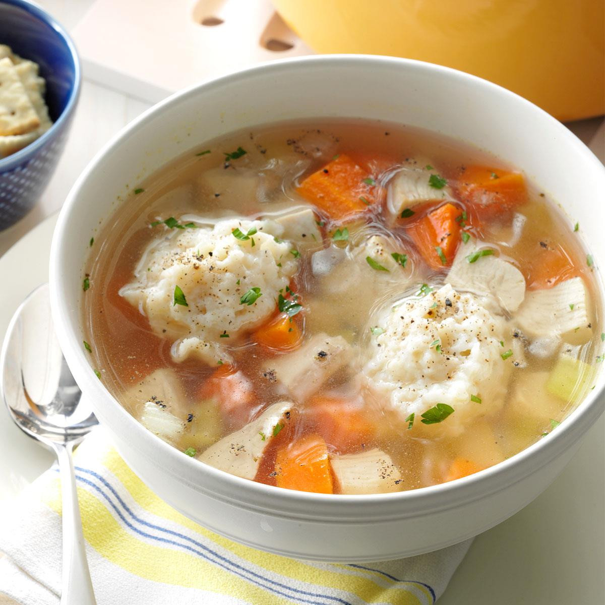 Healthy Chicken Dumplings
 Healthy Chicken Dumpling Soup Recipe