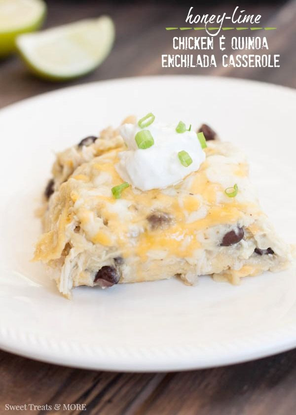 Healthy Chicken Enchilada Casserole Recipe
 Healthy Recipes Honey Lime Chicken Enchilada Casserole