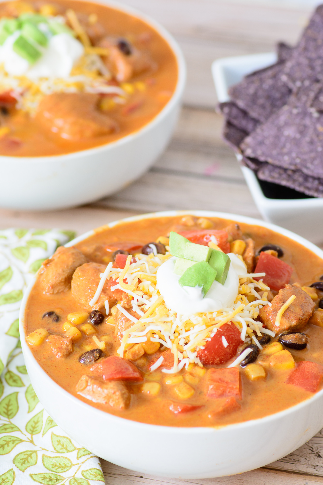 Healthy Chicken Enchilada Soup
 Baja Chicken Enchilada Soup Almost Supermom