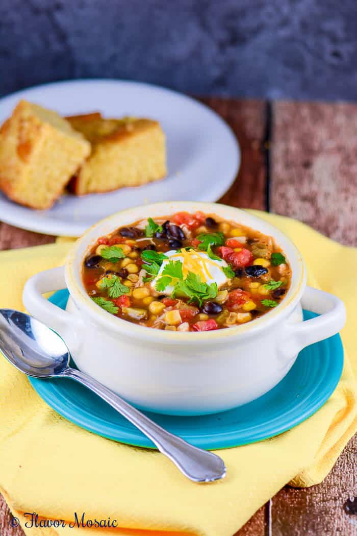 Healthy Chicken Enchilada Soup
 Slow Cooker Chicken Enchilada Soup Flavor Mosaic