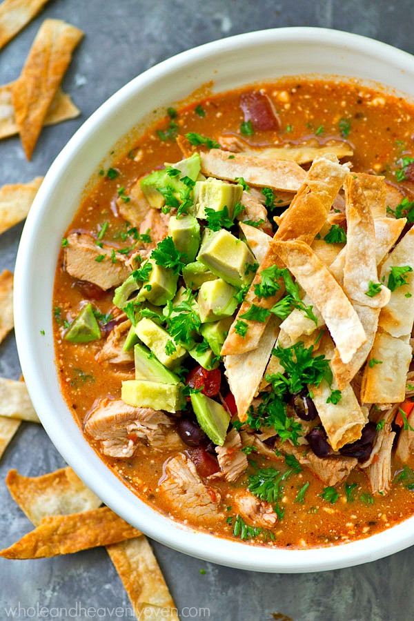 Healthy Chicken Enchilada Soup
 Healthy Meal Plan Week 69