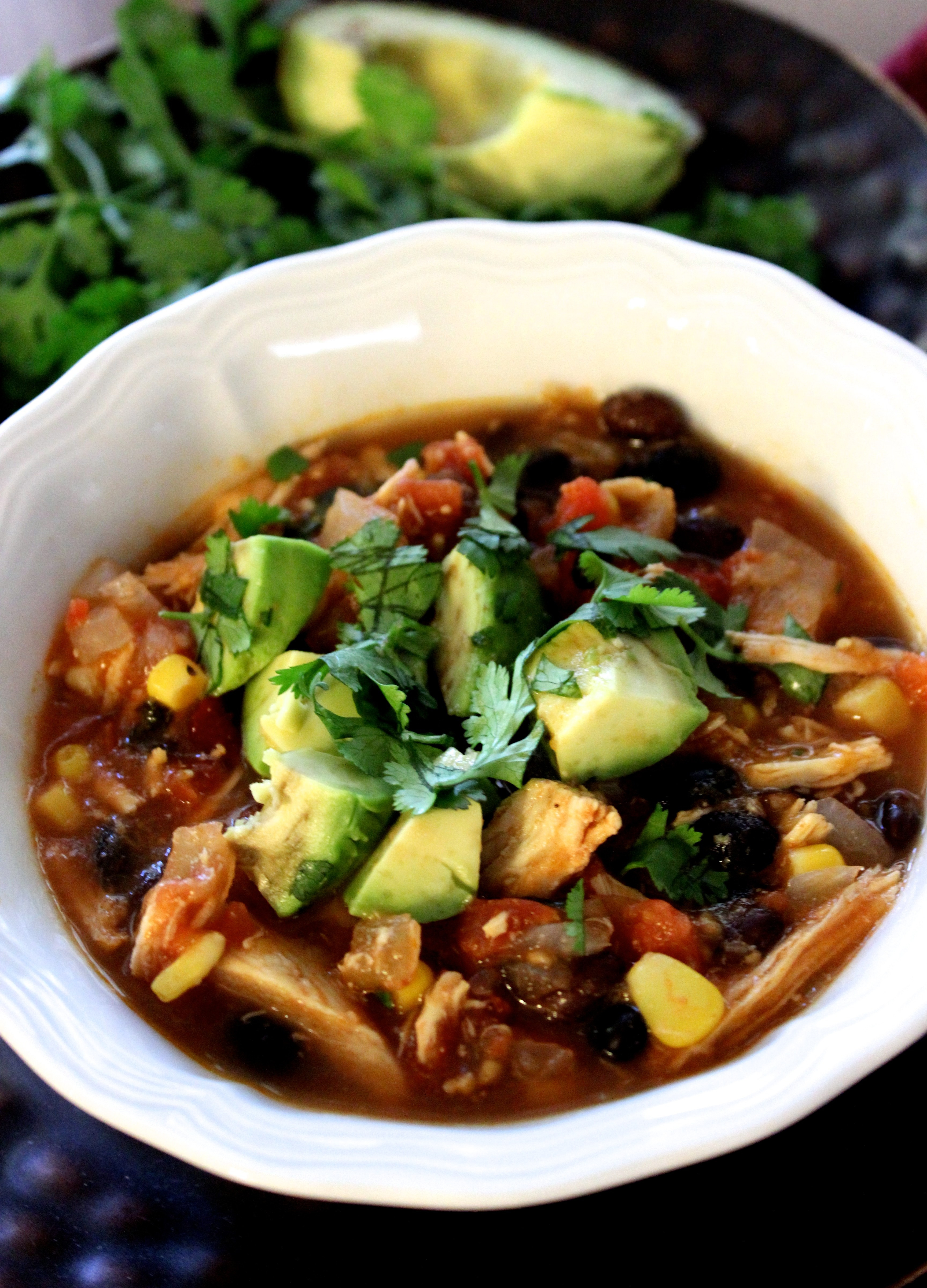 Healthy Chicken Enchilada Soup
 Healthy Slow Cooker Chicken Enchilada Soup Healthy Liv