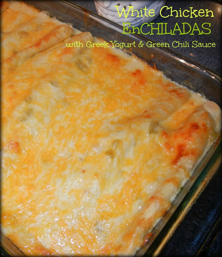 Healthy Chicken Enchiladas With Green Sauce
 17 Best images about Substitute for Oil = Yogurt on