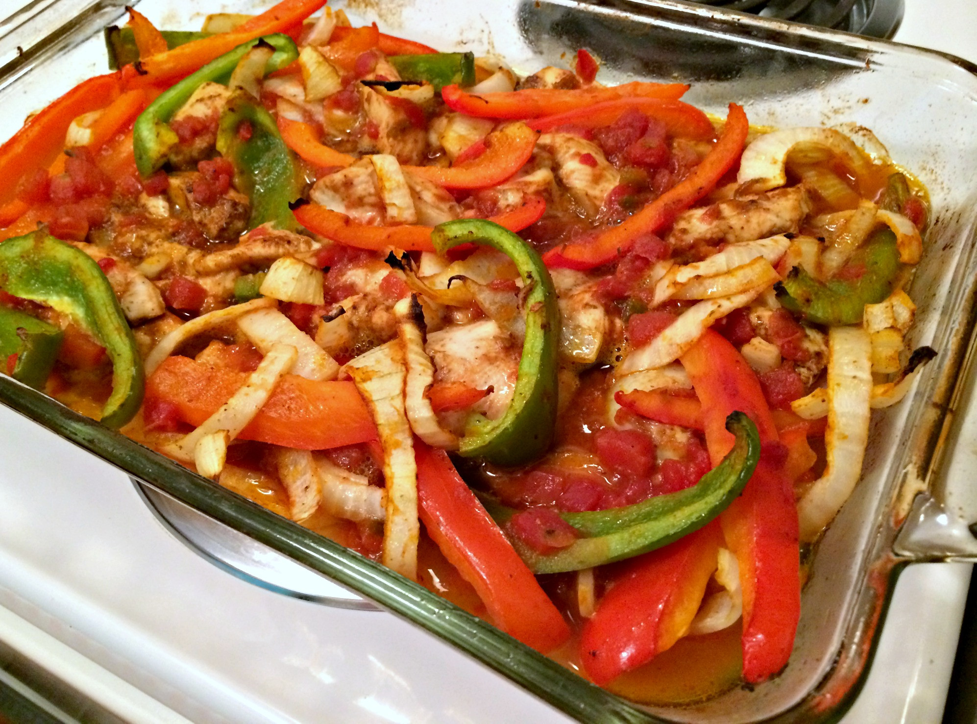 Healthy Chicken Fajitas
 NBA NFL Dancer Auditions Food & Fitness Guide