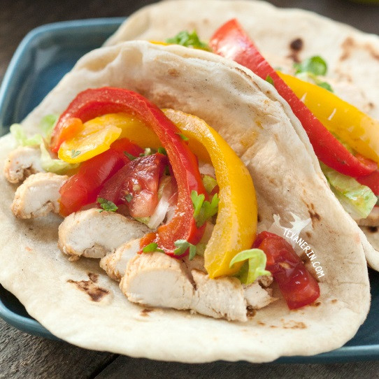 Healthy Chicken Fajitas
 Healthy Chicken Fajitas Texanerin Baking