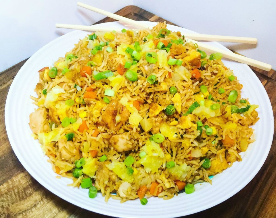 Healthy Chicken Fried Rice
 Healthy Chicken and Pineapple Fried Rice Recipe