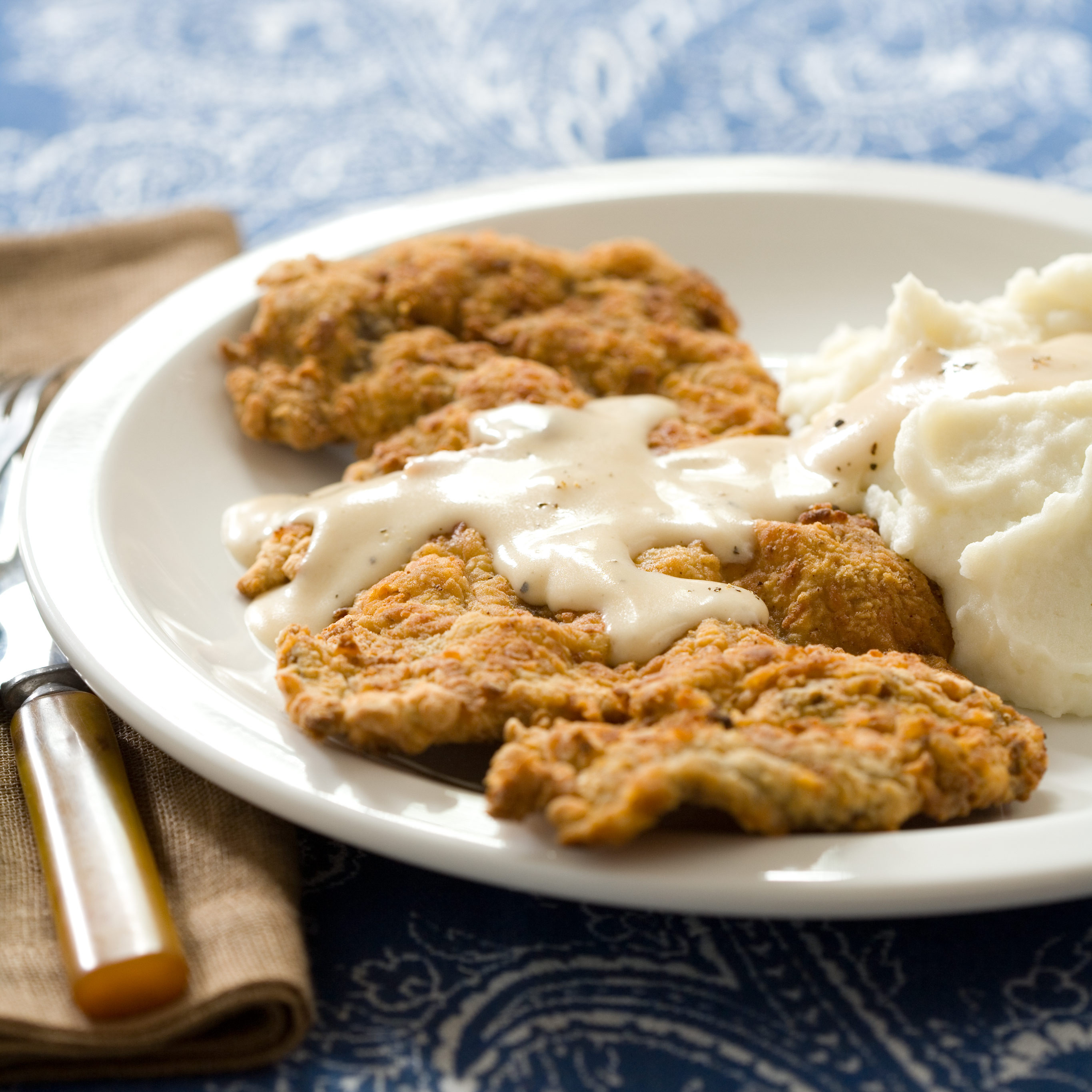 Healthy Chicken Fried Steak
 Chicken Fried Steak