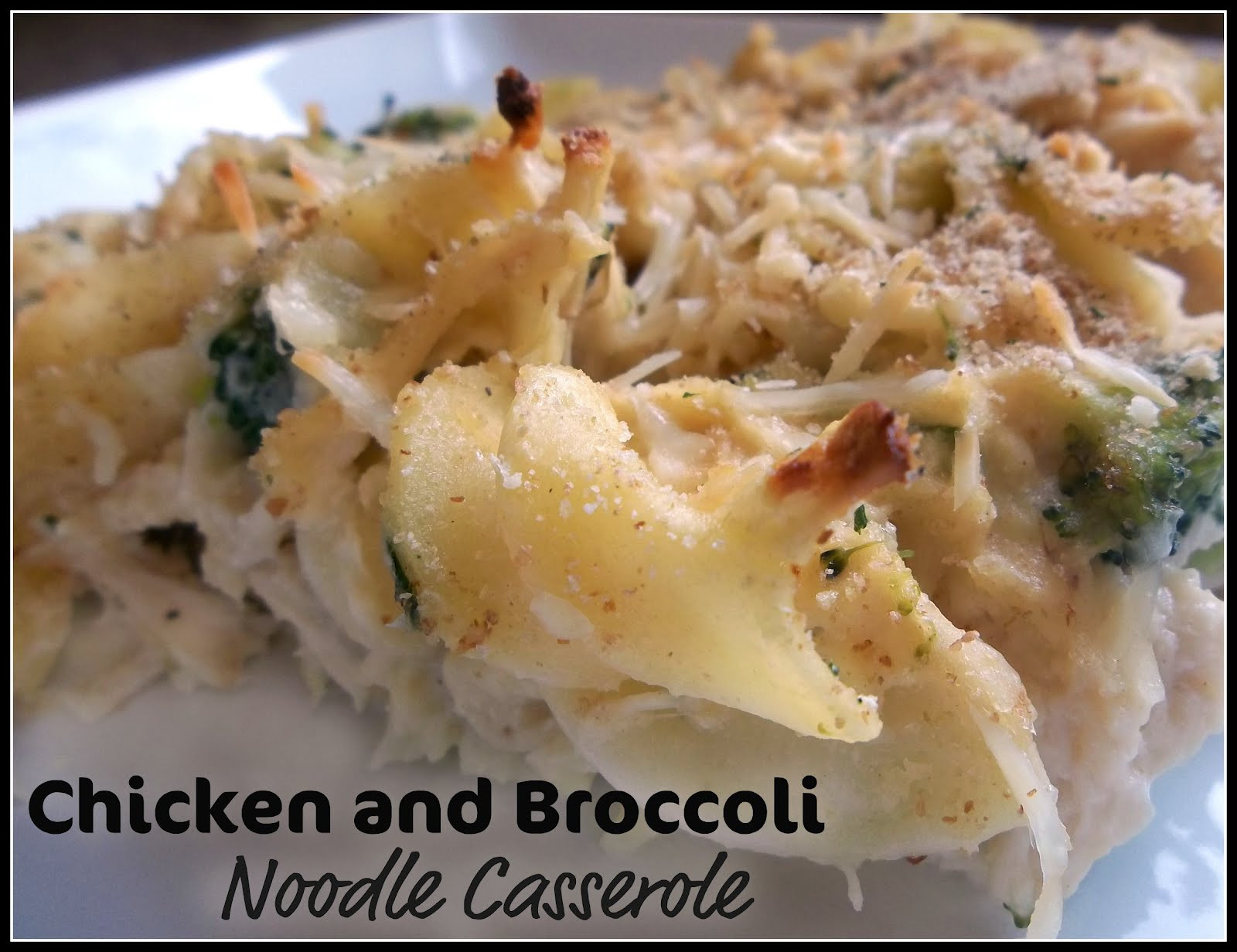 Healthy Chicken Noodle Casserole
 Chicken and Broccoli Noodle Casserole