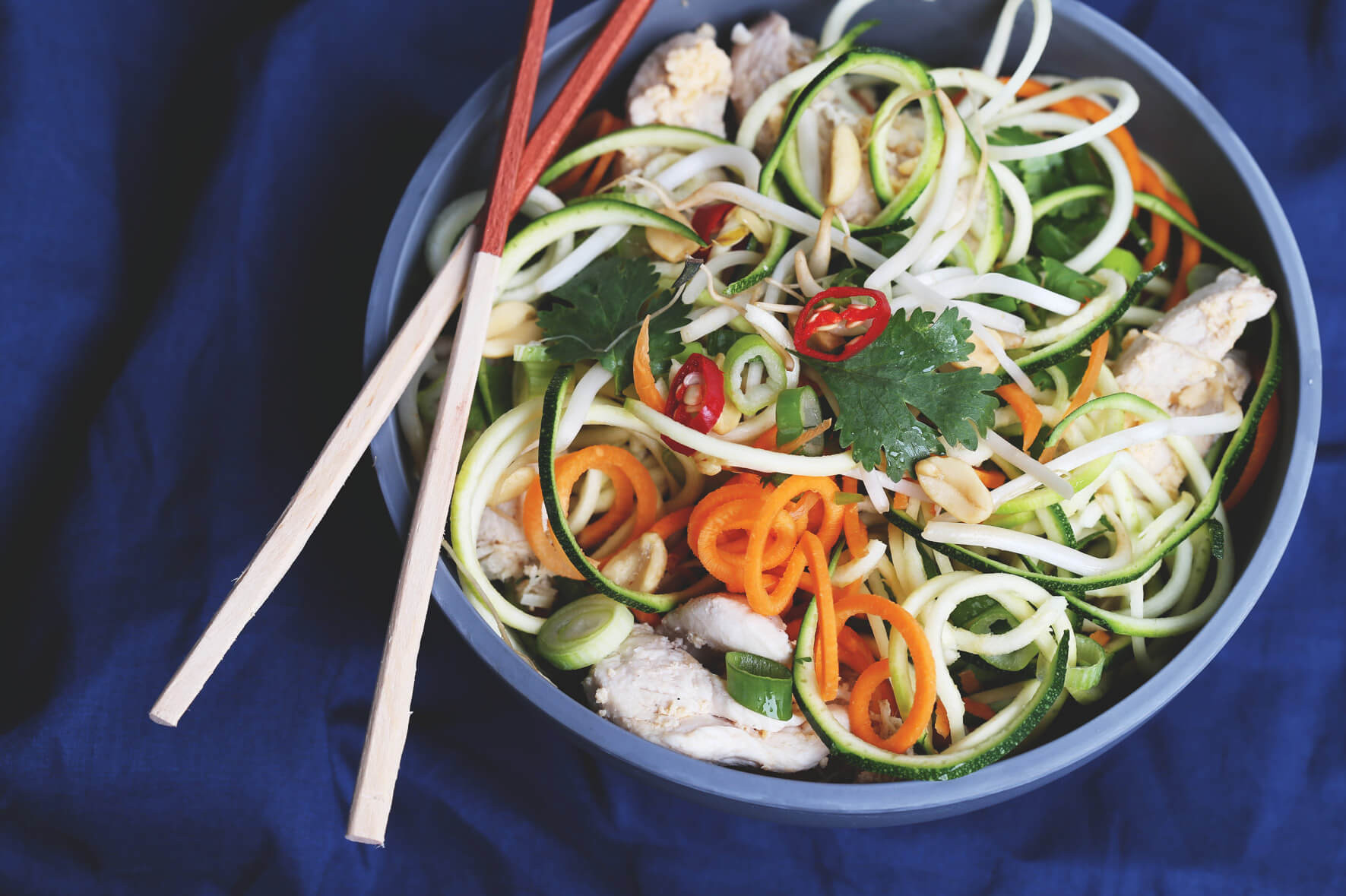 Healthy Chicken Pad Thai
 The Secret to Making Healthy Chicken Pad Thai Move