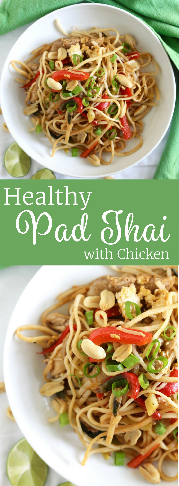 Healthy Chicken Pad Thai Recipe
 Healthy Pad Thai with Chicken Recipe Little Chef Big