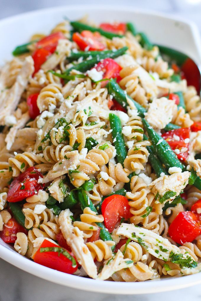 Healthy Chicken Pasta Salad
 Best 20 Healthy chicken pasta ideas on Pinterest