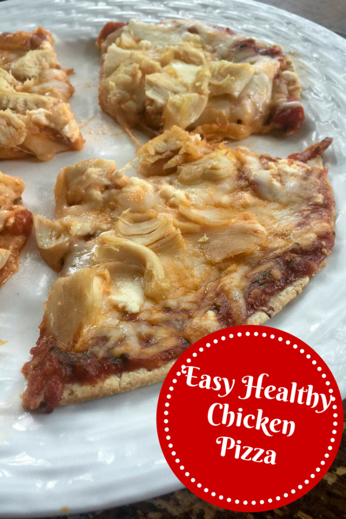 Healthy Chicken Pizza
 Easy Healthy Chicken Pizza Recipe