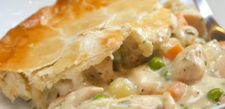 Healthy Chicken Pot Pie Casserole
 Oven Baked Easy Chicken Pot Pie Casserole Recipe