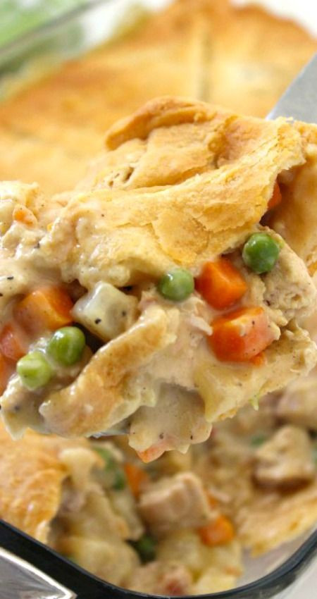 Healthy Chicken Pot Pie Casserole
 Chicken Pot Pie Casserole