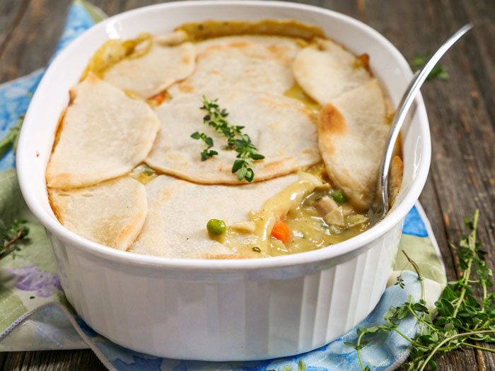 Healthy Chicken Pot Pie Casserole
 Paleo Chicken Pot Pie Casserole