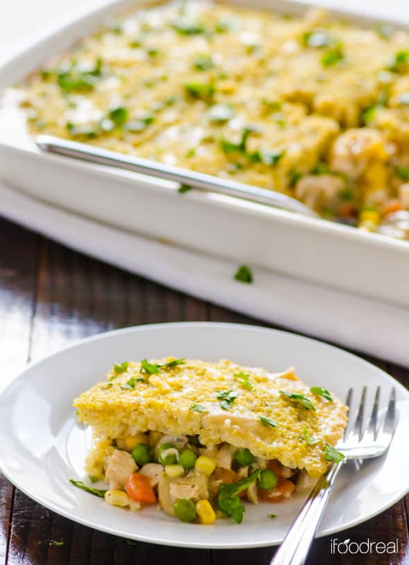 Healthy Chicken Pot Pie Casserole
 Quinoa Chicken Pot Pie Recipe iFOODreal Healthy Family