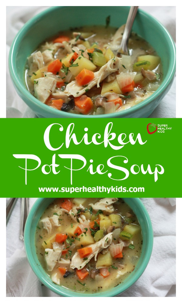 Healthy Chicken Pot Pie Soup
 Chicken Pot Pie Soup