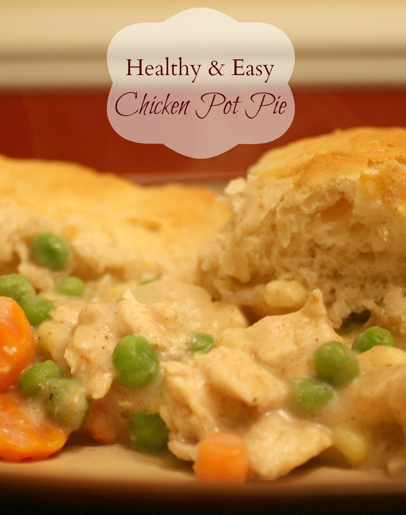 Healthy Chicken Pot Pie
 Healthy & Easy Chicken Pot Pie Recipe Motherhood on the