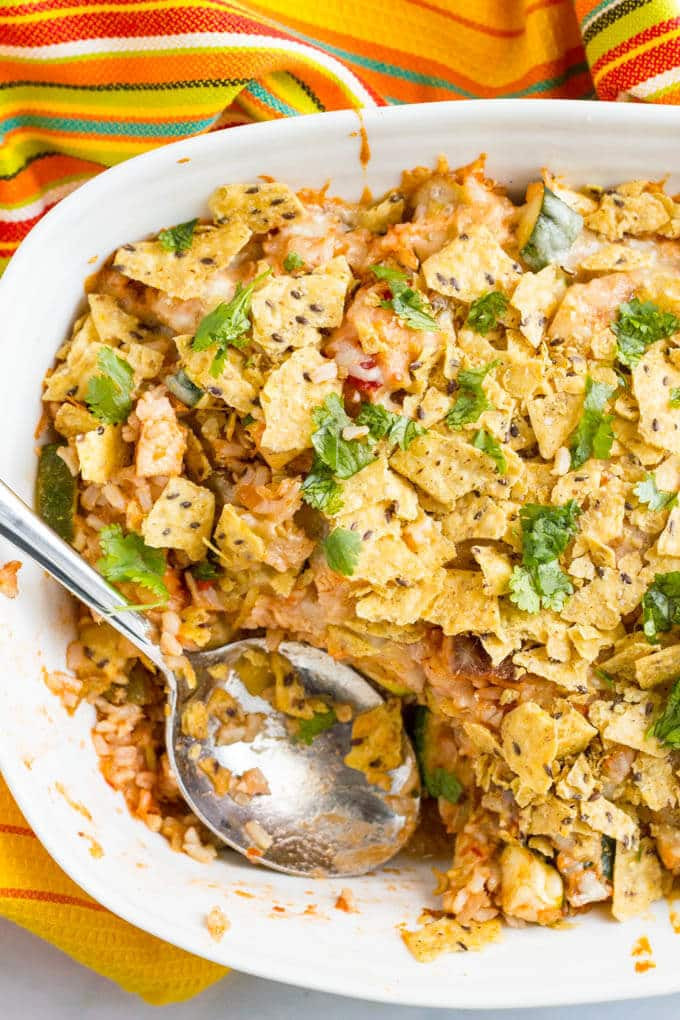 Healthy Chicken Rice Casserole
 Healthy chicken taco casserole Family Food on the Table