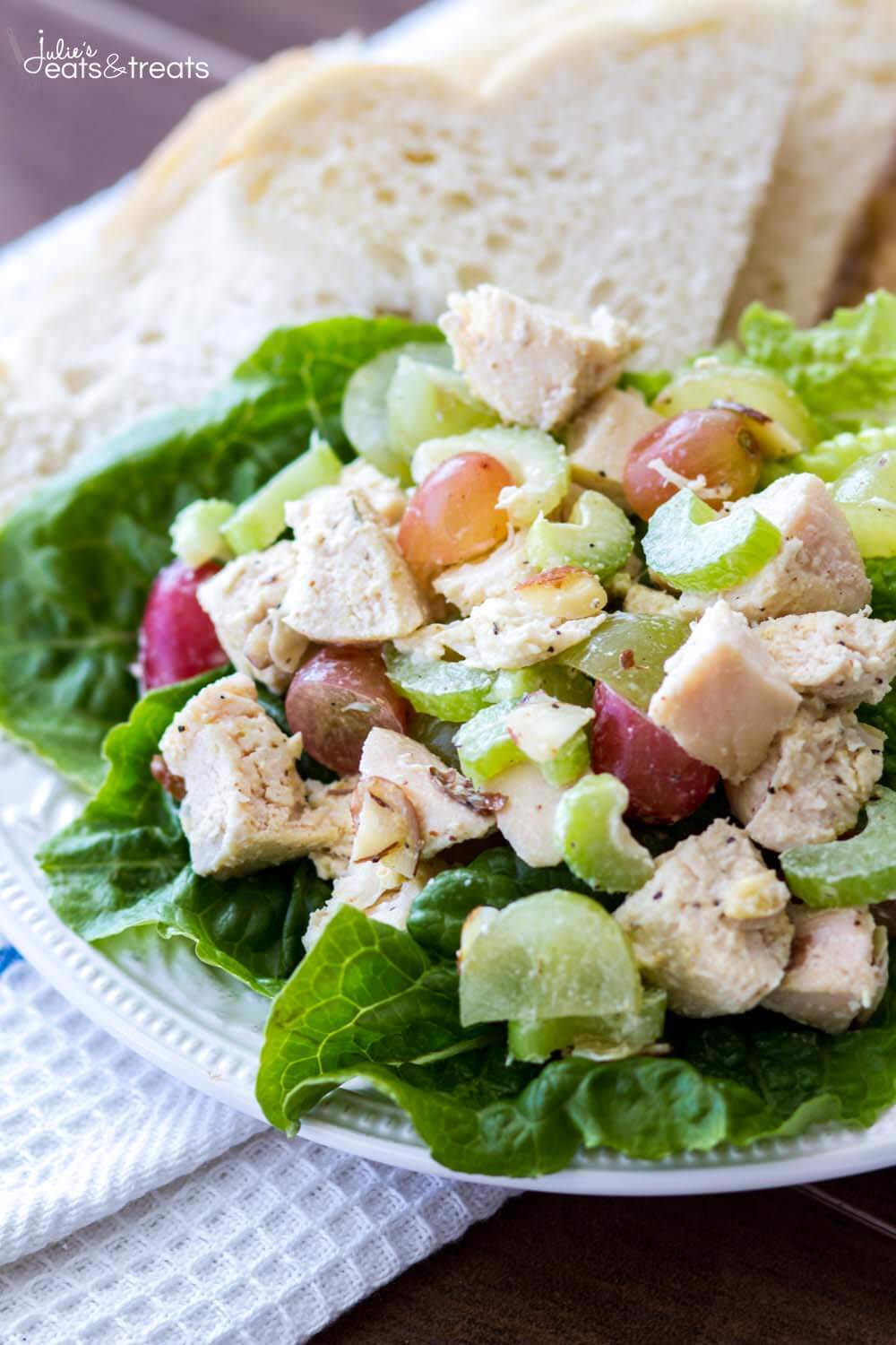 Healthy Chicken Salad Recipe
 Light and Healthy Chicken Salad Recipe Julie s Eats & Treats