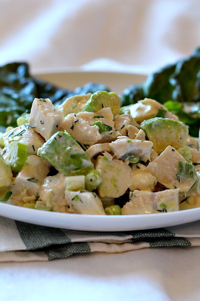 Healthy Chicken Salad Recipe Easy
 easy avocado chicken salad recipe