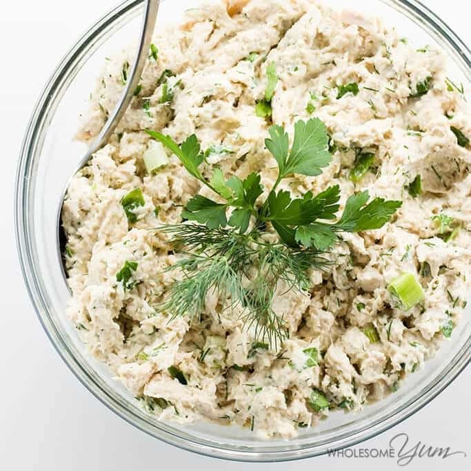 Healthy Chicken Salad Recipe Easy
 Easy Keto Low Carb Chicken Salad Recipe Paleo