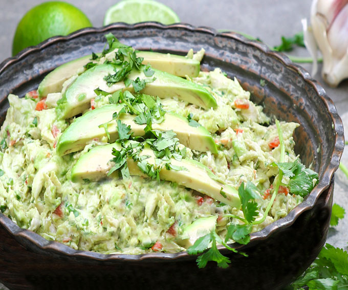 Healthy Chicken Salad Recipe No Mayo
 Venezuelan Avocado Chicken Salad No Mayo No Dairy