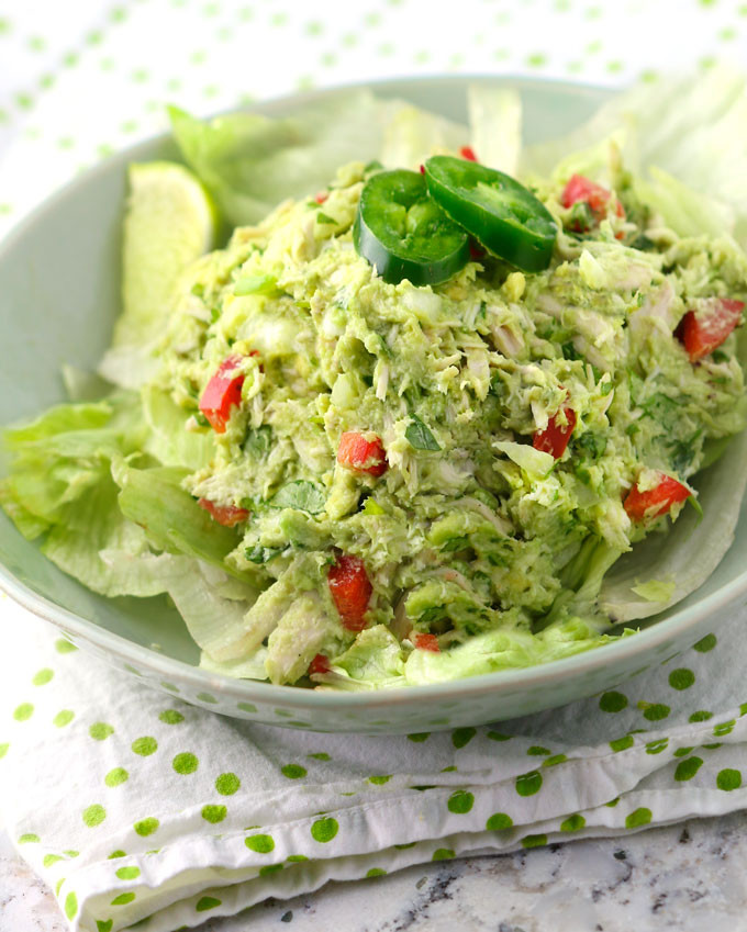 Healthy Chicken Salad Recipe No Mayo
 Venezuelan Avocado Chicken Salad No Mayo No Dairy