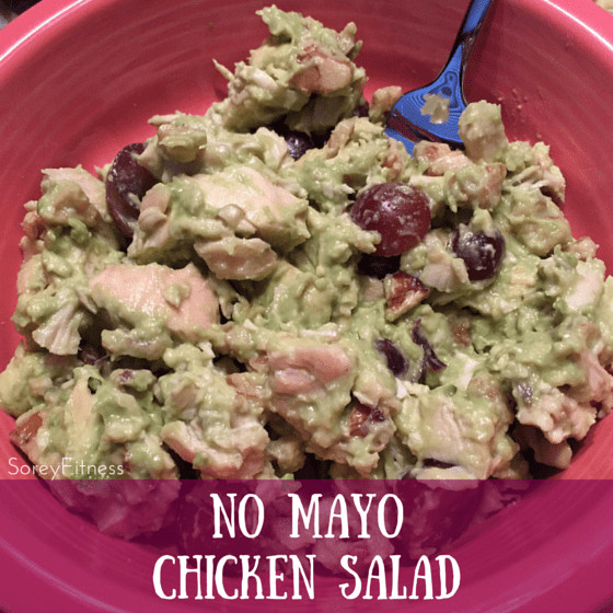 Healthy Chicken Salad Recipe No Mayo
 avocado chicken salad no mayo