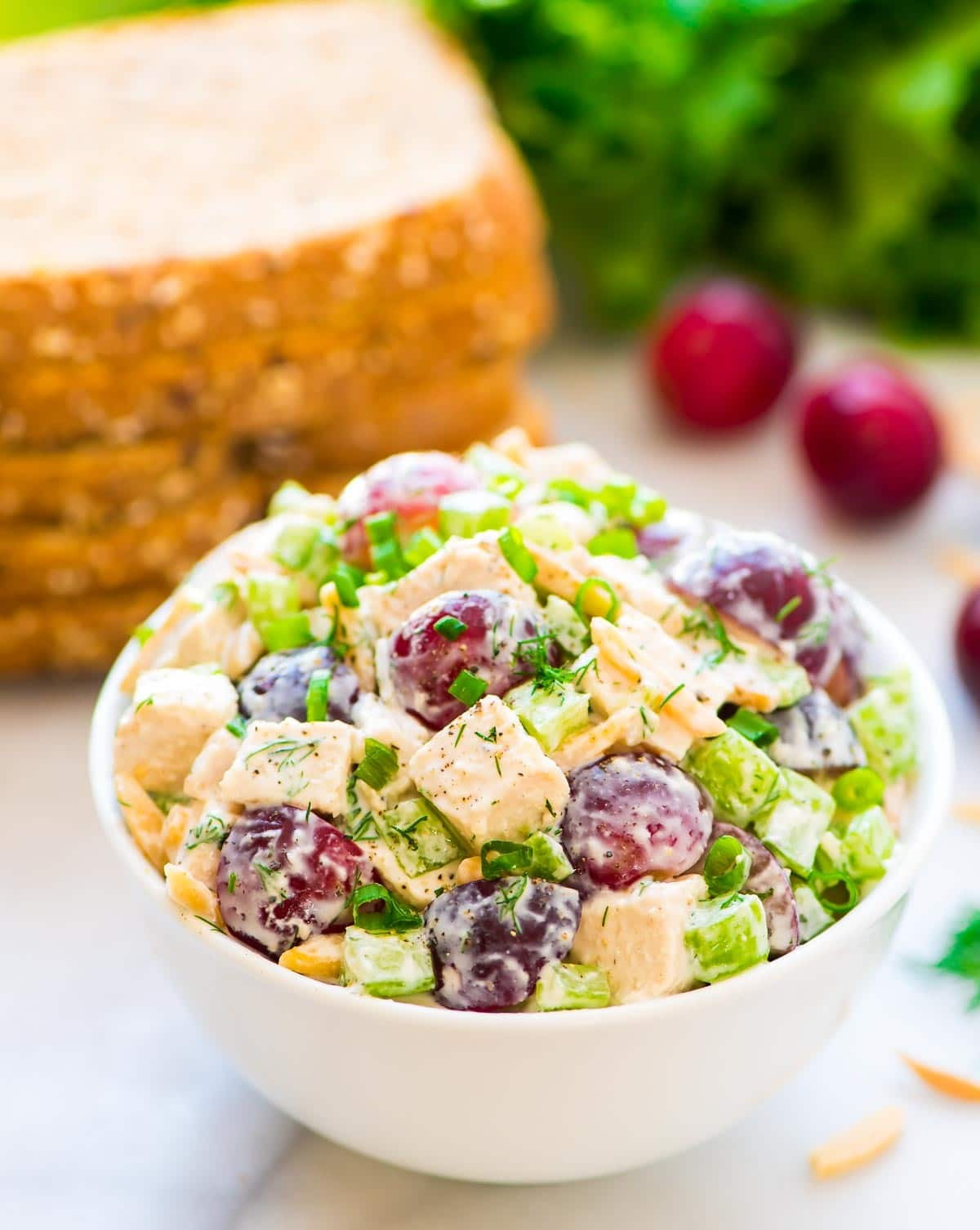 Healthy Chicken Salad Recipe With Greek Yogurt
 Greek Yogurt Chicken Salad with Dill