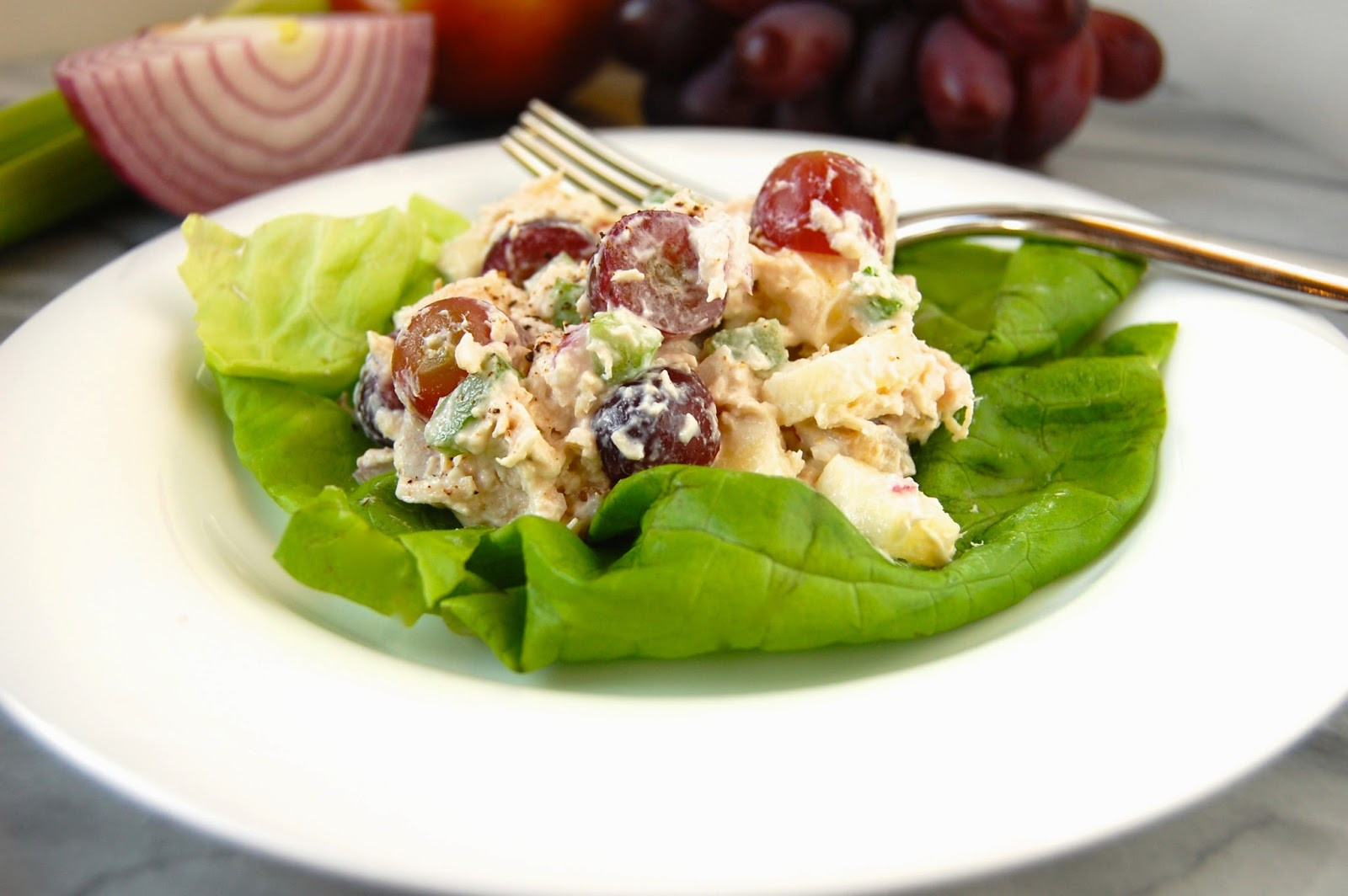 Healthy Chicken Salad Recipe With Greek Yogurt
 Much Kneaded Healthy Chicken Salad with Greek Yogurt