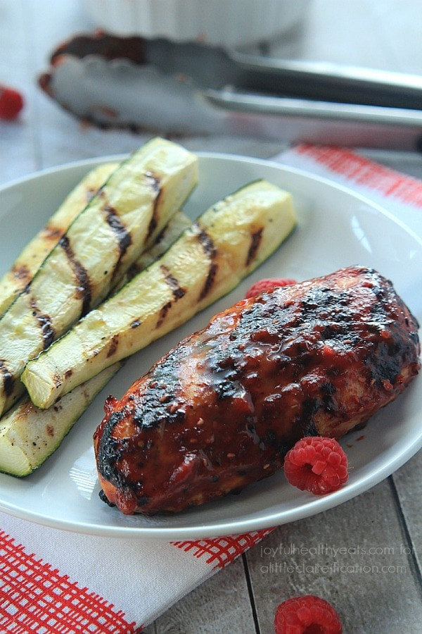 Healthy Chicken Sauces
 Grilled Chicken With Raspberry Chipotle BBQ Sauce