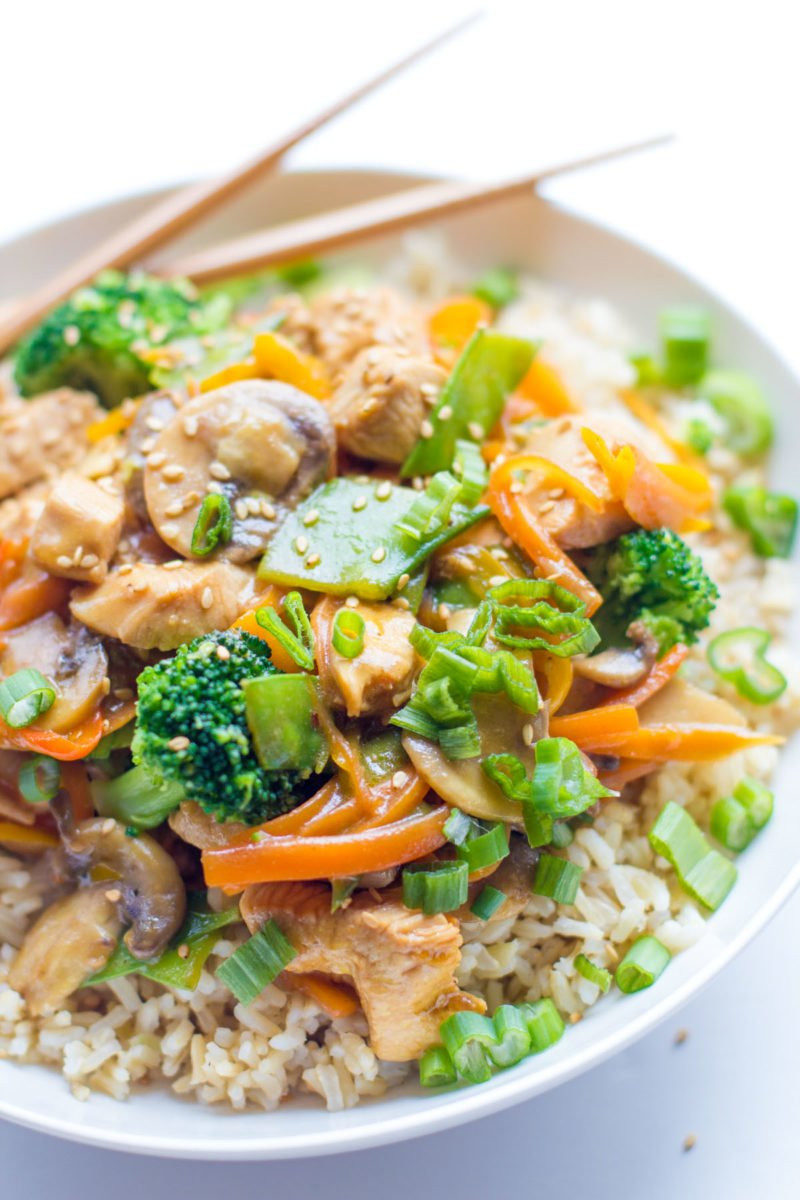 Healthy Chicken Sauces
 rice stir fry sauce