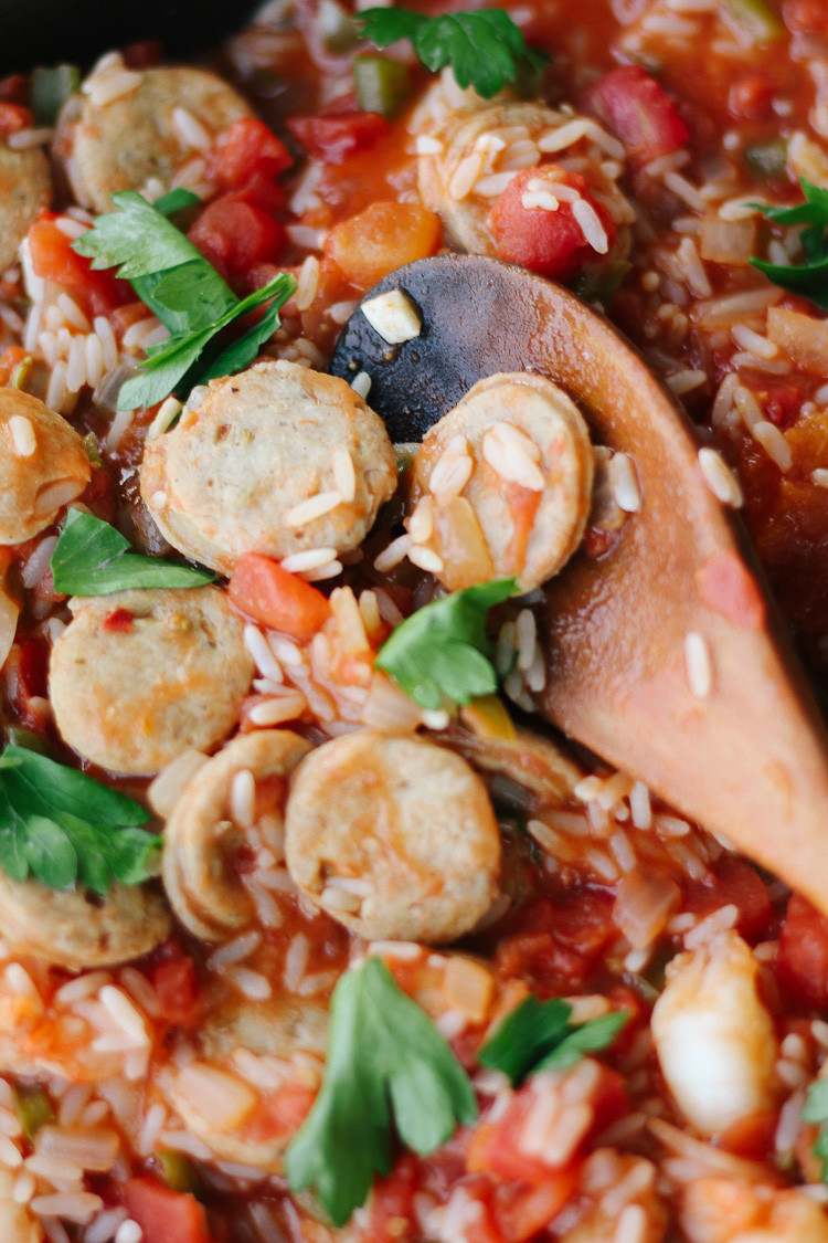 Healthy Chicken Sausage Recipes
 Healthy Chicken Sausage Jambalaya With al fresco all