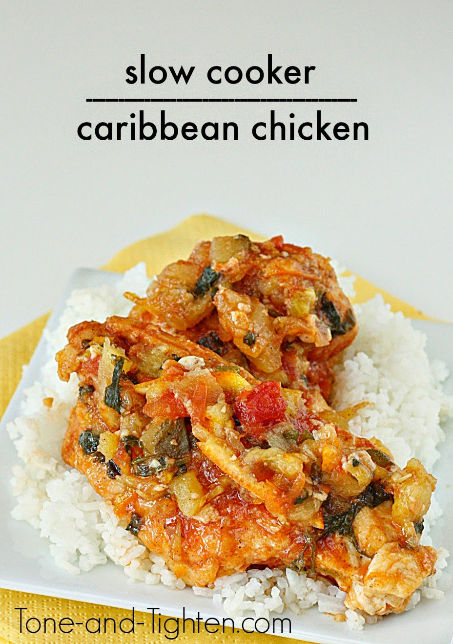 Healthy Chicken Slow Cooker Recipes
 Slow Cooker Healthy Caribbean Chicken Recipe
