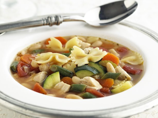 Healthy Chicken Soup
 low fat chicken ve able soup